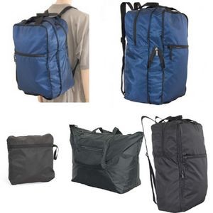 Top Grade Foldable and expandable U-Zip Backpack