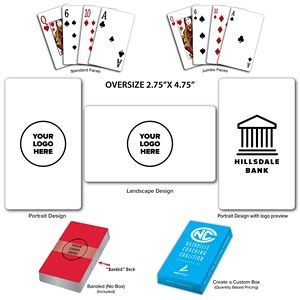 Oversized Full Color Playing Cards