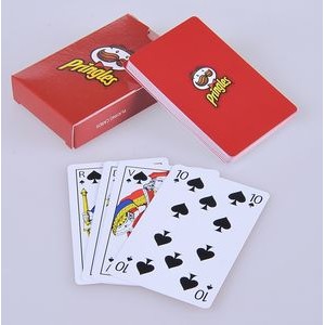 Custom Bridge Size Advertising Playing Cards