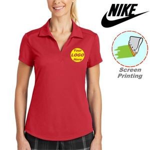 Nike Ladies Dri-FIT Legacy Polo w/ Screen Print 4.2 oz Shirt
