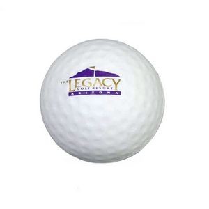 PU Golf Ball Stress Reliever w/Custom Logo