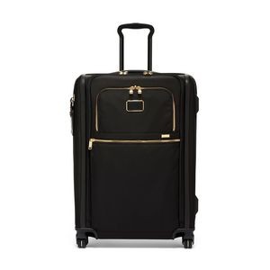 Tumi™ Black/Gold Alpha 3 Short Trip Expandable 4 Wheeled Packing Case