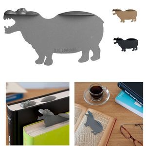 Hippomark Cool Animal Bookmark Hippo Shapes