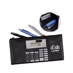 Document and Deposit Bag with Solar Calculator
