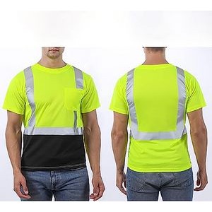 Safety Shirts with Reflective Strips