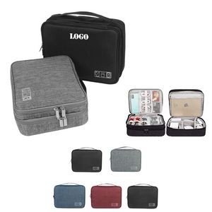 Large Capacity Cable Organizer Bag for Electronics Accessories