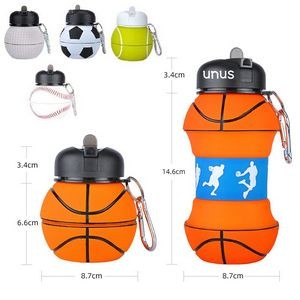 Creative Silicone Collapsible Gym Water Bottle
