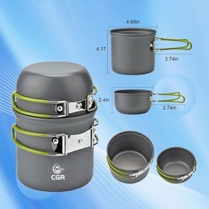Camp Cookware Set for Outdoor Cooking