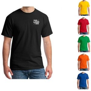 Men's Cotton Short Sleeve Crew Neck T-Shirt