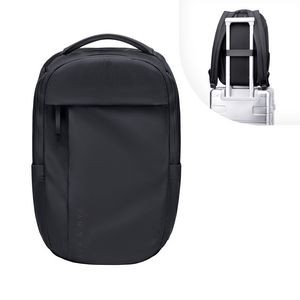 Lux & Nyx - Multi-compartment 16" Laptop Purpose Backpack (Black)