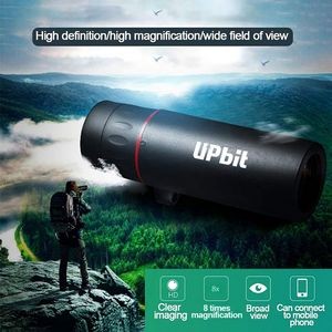OptiZoom 8X Portable Monocular for Outdoor and Travel Mini and Affordable