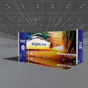 20' Light Box Kit w/BrightLine™ 2 Double Sided Panel J & 1 Panel W