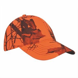 Mossy Oak® Blaze® Orange Camo Cap