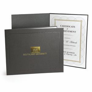 Deckled Edge Certificate Holder for 8.5" x 11" Certificate