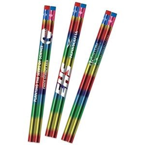 Red Rainbow Metallic Foil Pencils