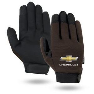 Touchscreen Brown Mechanics Gloves