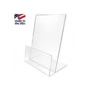 Clear Small Easel Stand w/Lip (4"x9")