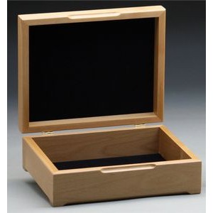 7" x 9" - Hardwood Box - Square Lid