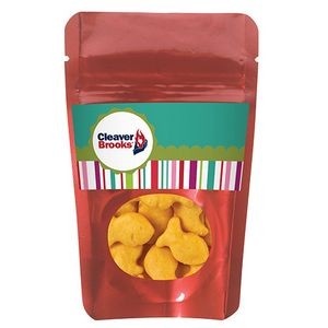 Resealable Window Pouch w/ Goldfish Crackers