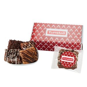 Fresh Baked Brownie Gift Set - 6 Assorted Brownies - in Mailer Box
