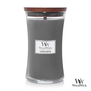 Woodwick® Candle Hourglass - 21.5oz Evening Bonfire