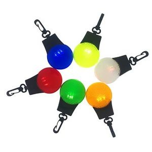 3 LED Blinking Clip On Safety Light Keychain