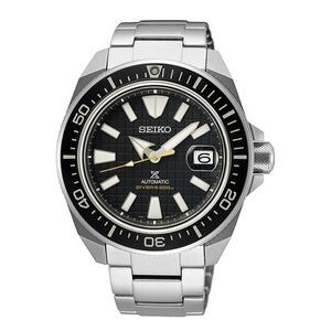 Seiko Prospex SRPE35 Diver Men Watch - Silver and Black