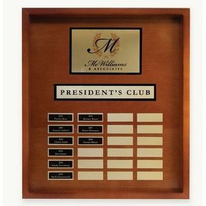 Perpetual Tradition Plaque (27"x31"")