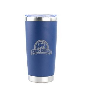 20Oz Double Wall Stainless Steel Vacuum Tumbler With Lid