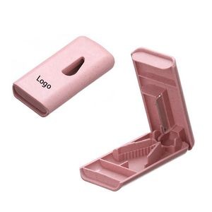 2 in 1 Portable Pill Cutter and Pill Box