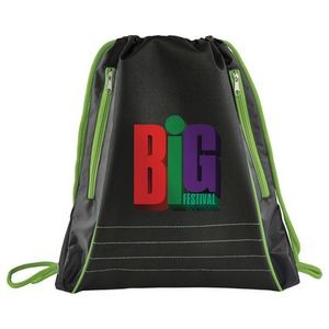 Neon Deluxe Drawstring Bag