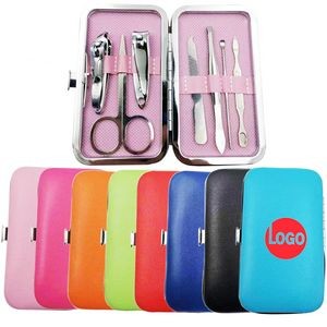 7 Piece Manicure Nail Clippers Travel Kit