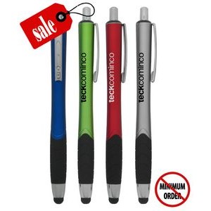 Closeout - Cylindrical - Stylus Clicker Pen - 755