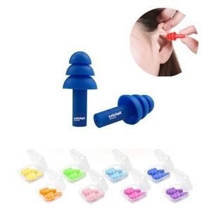 Sleeping and Work Soft Silicone Noise Reduction Ear Plugs