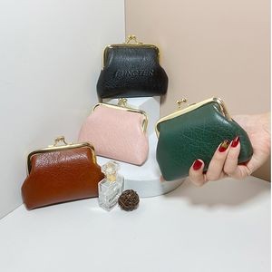 Change Purse -PU Leather Coin Pouch Small Coin Purse for Women with Kiss Lock