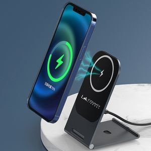 10W Wireless Charging Stand , Charging Station for iPhone and Samsung