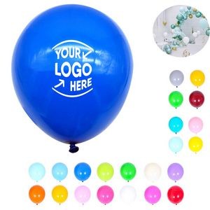 12" Multicolor Latex Balloon Pack