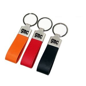 Leather car key chain for men and women
