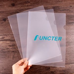 Plastic Folders for Document, Letter Size File Folder ( Transparent )