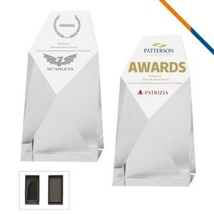 Bushen 2-D Crystal Award-Medium