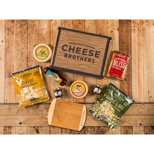 Cheese Bros. Taste of Wisconsin Gift Pack (Cheeses, Board +)