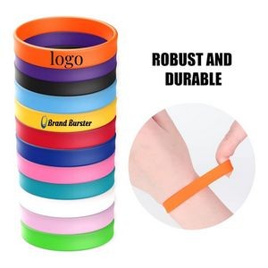 Custom Solid Color Silicone Wristband