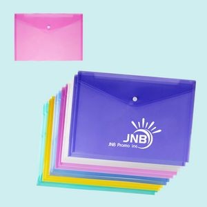 Basics Plastic Envelope Folder