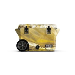 50 QT Wyld Gear® USA-Made Wheeled Hard Cooler Ice Chest (19" x 31")
