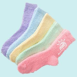 Snug Fuzzy Women Footie Tread Slipper Socks