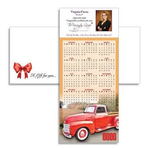 Magnetic Calendar with Envelope - Old Truck