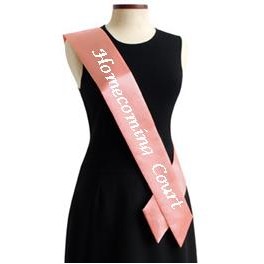 4"x70" Pageant Sash - Pink