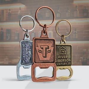 Custom Shape Bottle Opener Key Chain