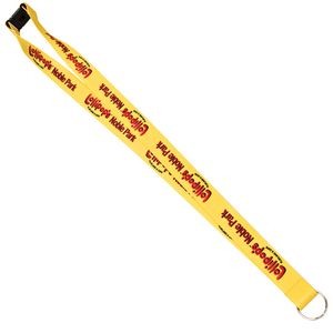 Sublimated 100% Polyester Lanyards with O-Ring (3/4"x36")