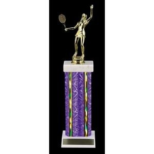 14" Purple Moon Beam Trophy